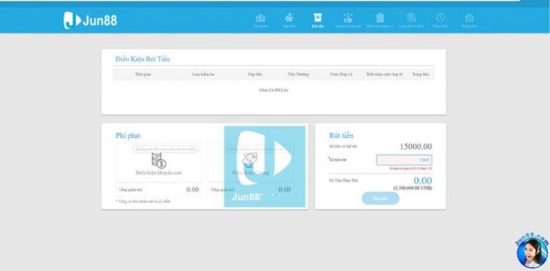 rút tiền tại jun88