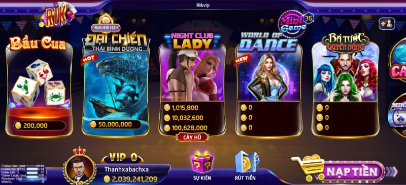 Game bài đổi thưởng 789 club