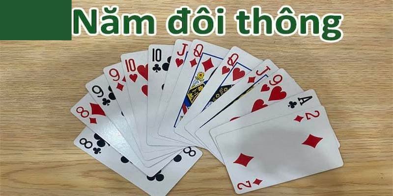 Jun88 tìm hiểu 5 đôi thông trong bài tiến lên